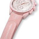 PINK/WHITE RUBBER MOONSWATCH