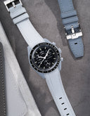 Premium Curved Rubber Strap - Gray